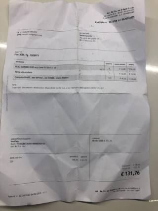 FIAT 500L usata, con Sensore di luce