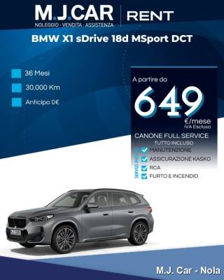 BMW X1 sDrive 18d Msport