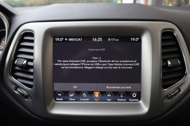 JEEP Compass usata, con Sensori di parcheggio anteriori