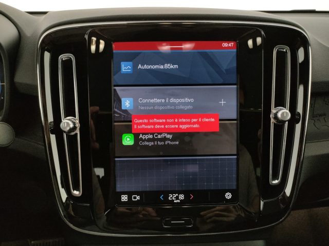VOLVO C40 usata, con Touch screen