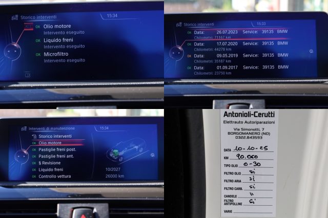 BMW 420 usata, con Cronologia tagliandi