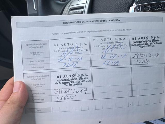 NISSAN Pulsar usata, con Volante in pelle