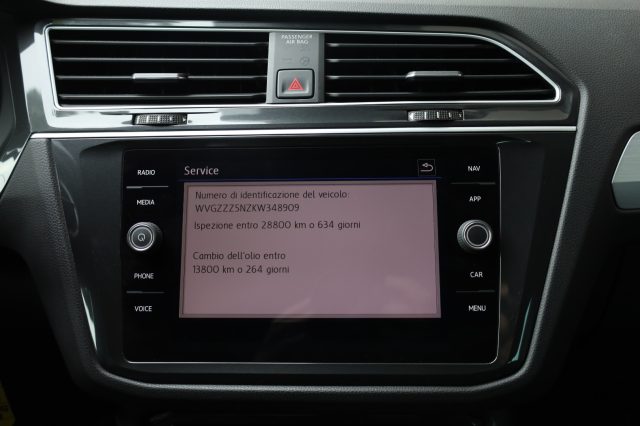 VOLKSWAGEN Tiguan usata, con Sistema di avviso di distanza