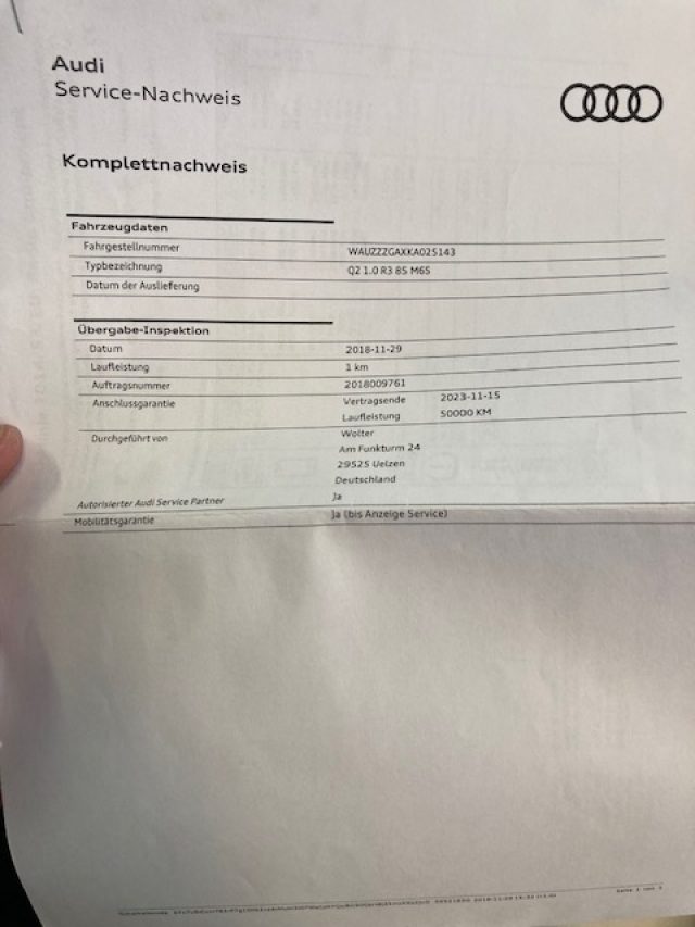 AUDI Q2 usata, con Servosterzo