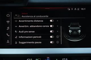 AUDI A3 usata, con Riconoscimento dei segnali stradali