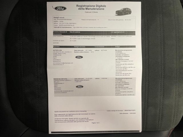 FORD Kuga usata, con Portellone posteriore elettrico