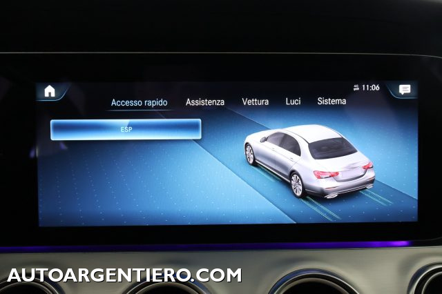 MERCEDES-BENZ E 200 usata, con Volante in pelle