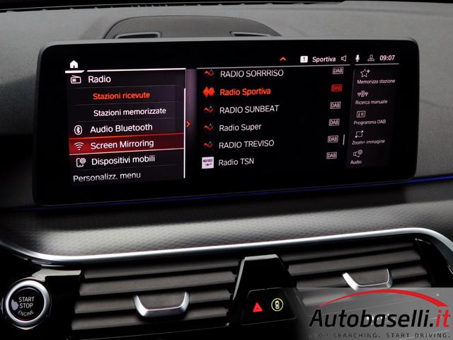 BMW 520 usata, con Riconoscimento dei segnali stradali