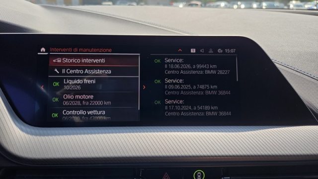 BMW 116 usata, con Luci diurne LED