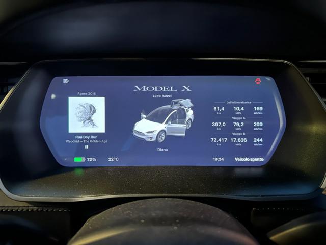 TESLA Model X usata, con Immobilizzatore elettronico