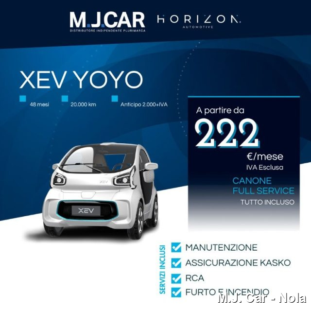 XEV Yoyo usata, con ABS