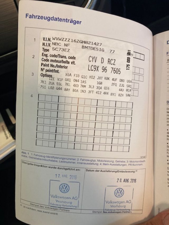 VOLKSWAGEN Maggiolino usata, con Bluetooth