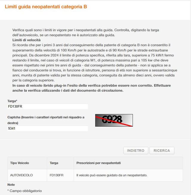 MINI One D usata, con Airbag laterali