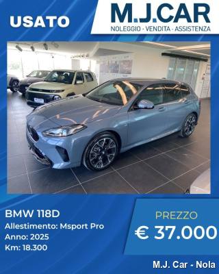 BMW 118 d MSport Pro