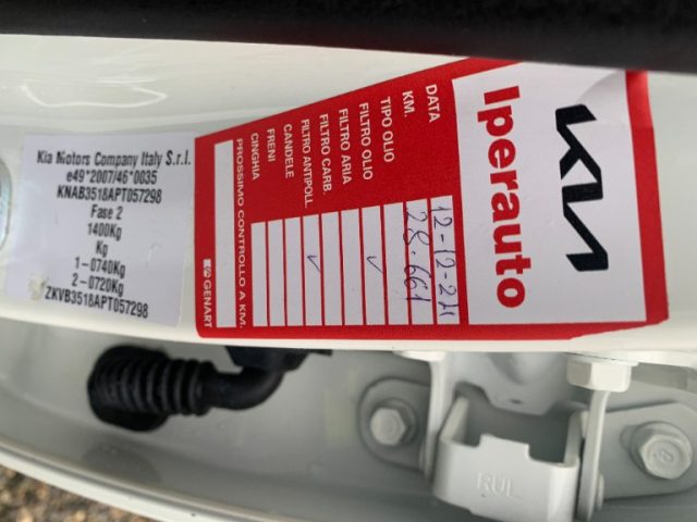 KIA Picanto usata, con Servosterzo