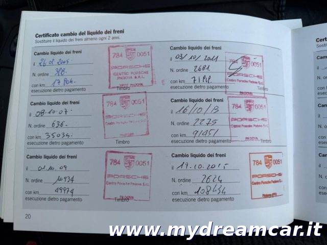 PORSCHE Boxster usata, con Airbag Passeggero