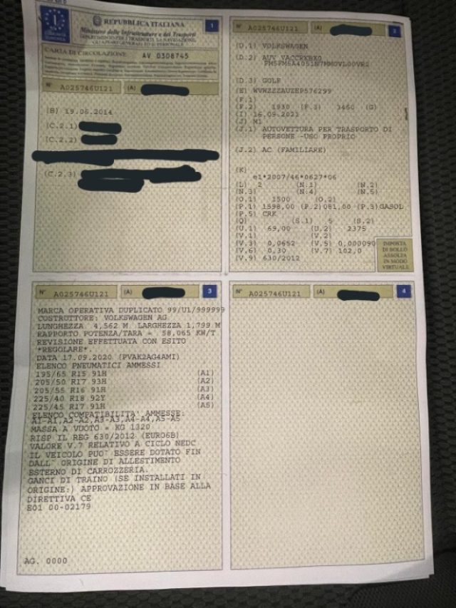 VOLKSWAGEN Golf Variant usata, con Alzacristalli elettrici