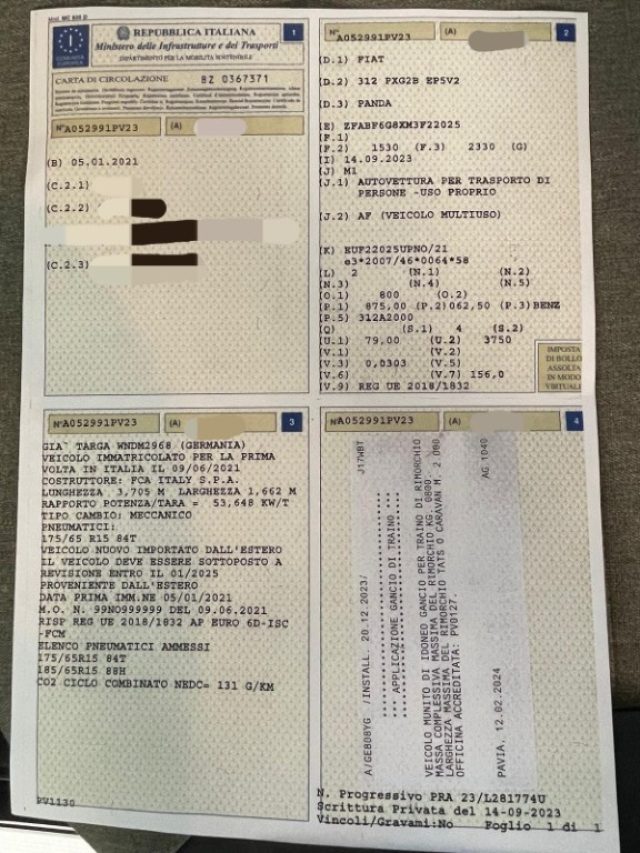 FIAT Panda Cross usata, con Cerchi in lega