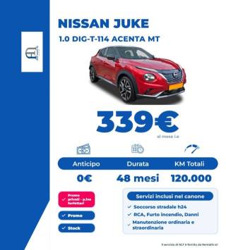 NISSAN Juke 1.0 DIG-T 114 Acenta Mt