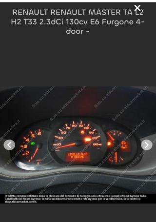 RENAULT Master usata, con Autoradio