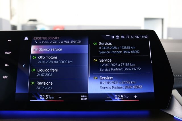 BMW 218 usata, con Sensore di pioggia