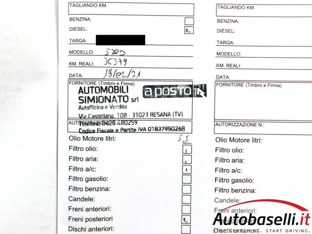 BMW 520 usata 72