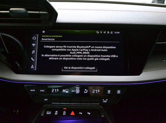 AUDI S3 usata, con Controllo automatico clima