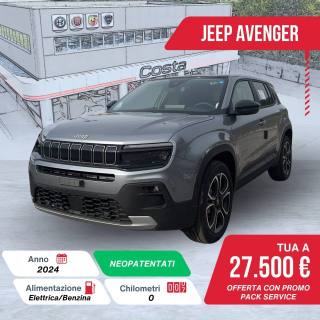 JEEP Avenger 1.2 Turbo 100 CV MHEV Summit
