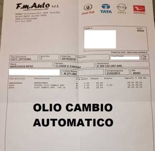 MERCEDES-BENZ E 200 usata, con Fendinebbia