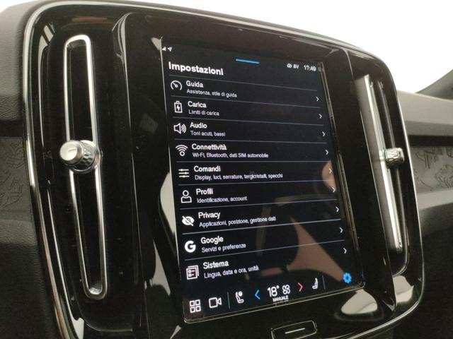 VOLVO XC40 usata, con Touch screen