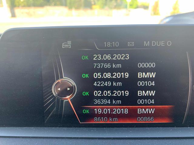 BMW 218 usata, con Sedile posteriore sdoppiato