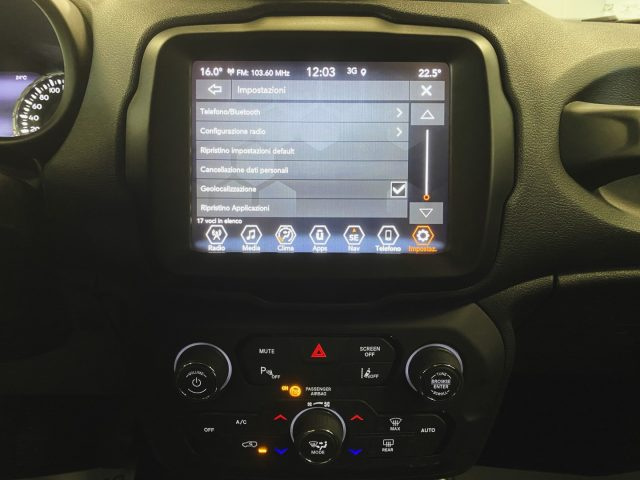 JEEP Renegade usata, con Regolazione elettrica sedili