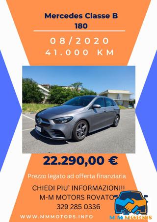 MERCEDES-BENZ B 180 Premium AMG OK NEOPATENTATI ProM-Mo