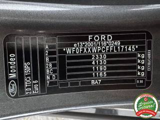FORD Mondeo usata, con Sedile posteriore sdoppiato