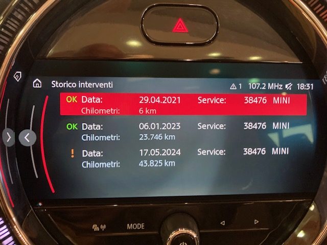 MINI Mini usata, con Immobilizzatore elettronico