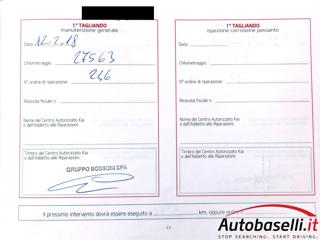KIA Sportage usata, con Cronologia tagliandi