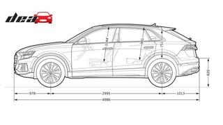 AUDI Q8 usata, con Cerchi in lega